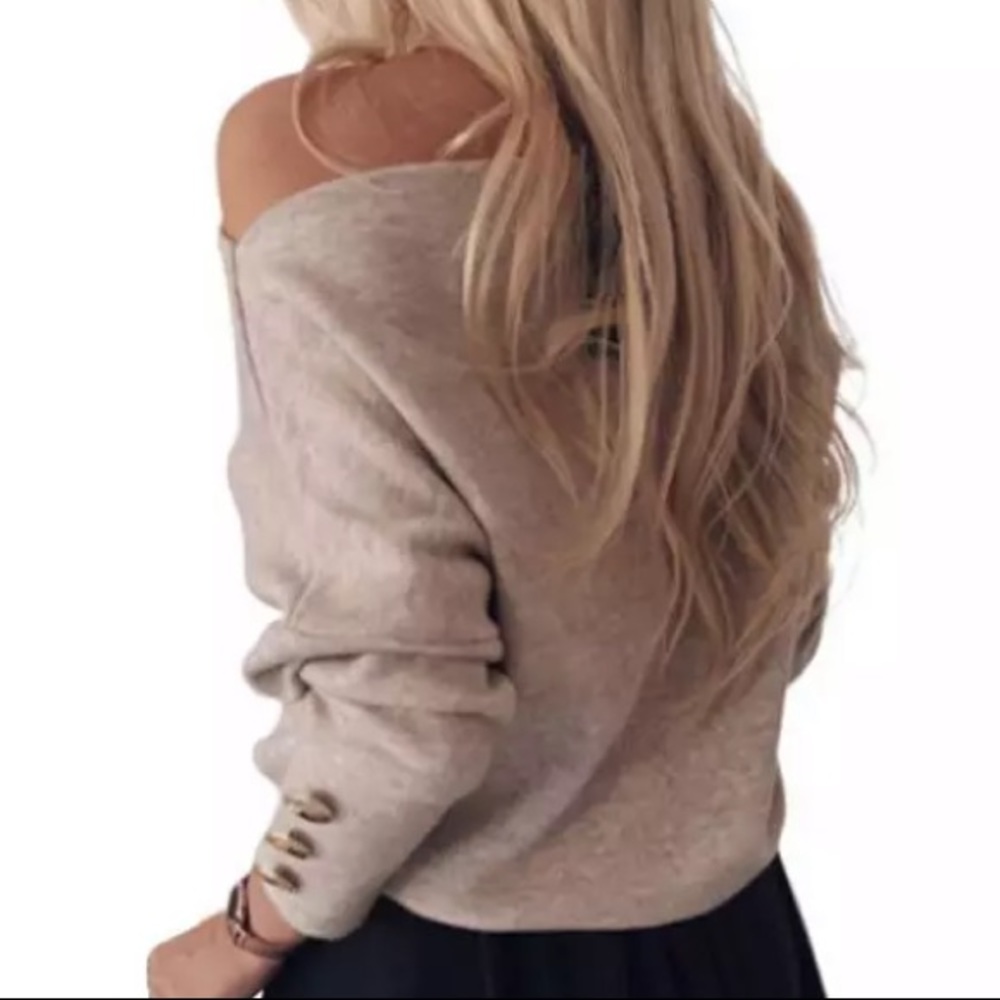 ❤️SPRING/ SUMMER 2020 trend slouched pullover - Picture 4 of 7
